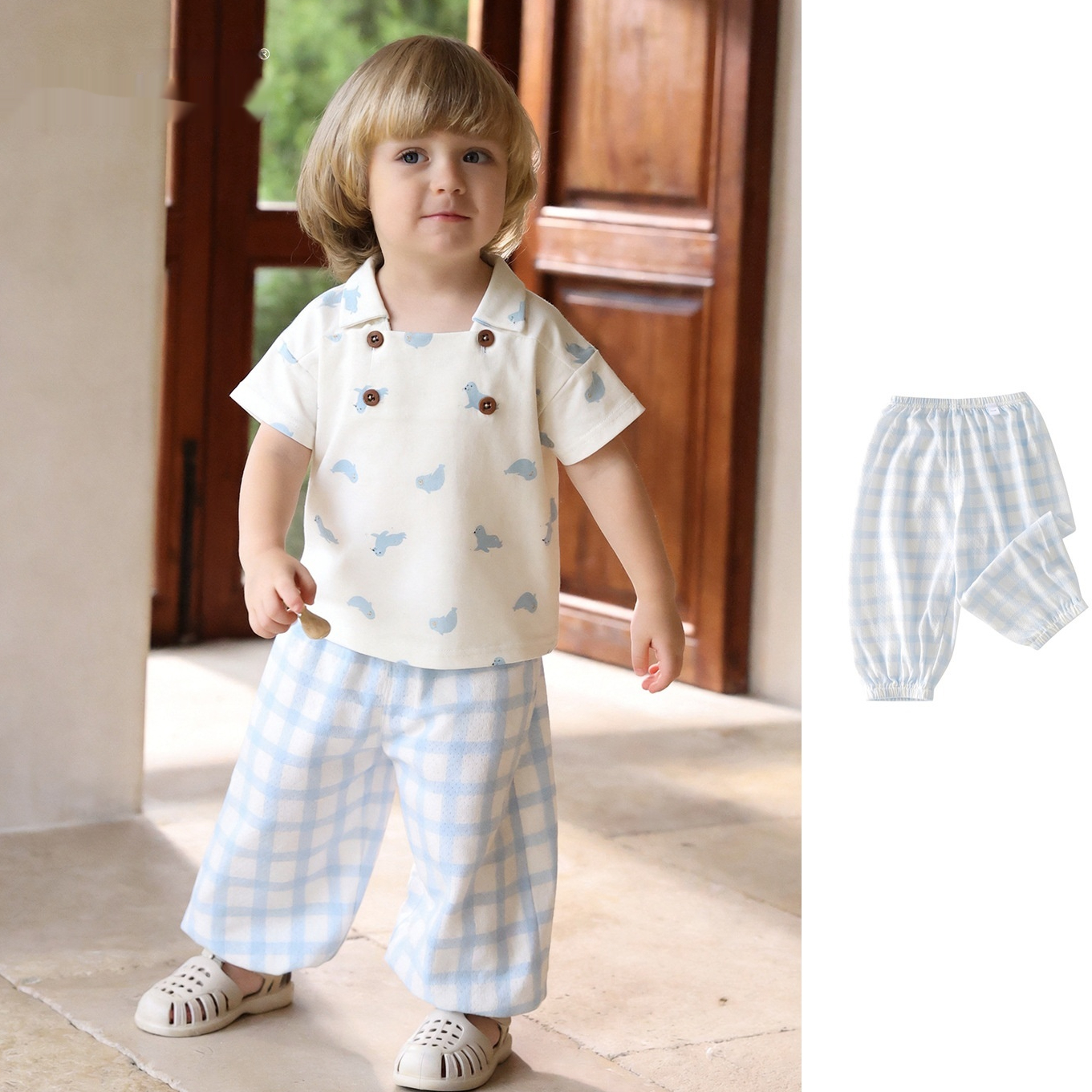 Lightweight Casual Mosquito-repellent Pants For Baby Girls