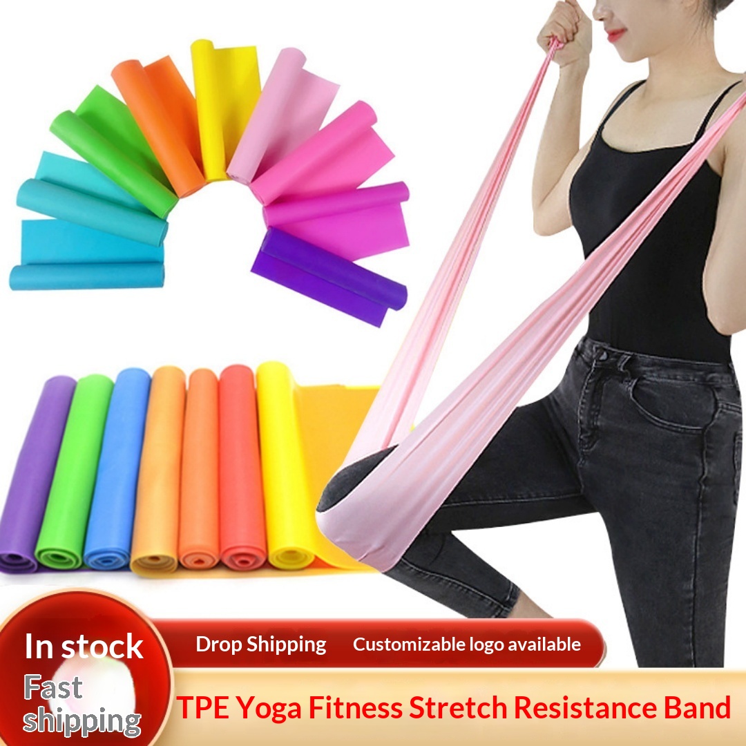 Yoga Elastic Band Pull Band Sports Fitness Resistance Band Hip Fitness Stretching…