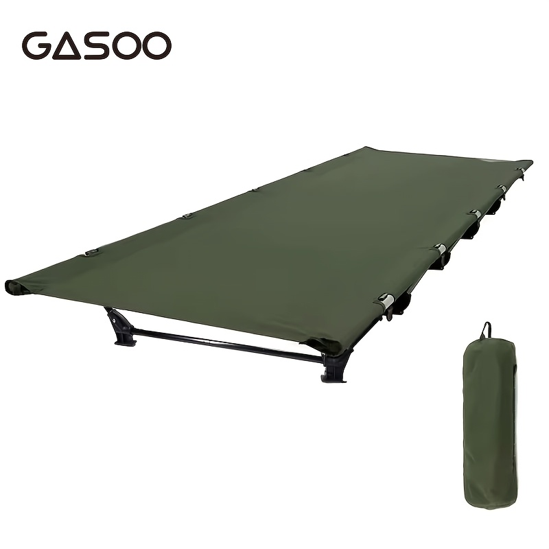 Camping Cot Folding Camp Bed Portable Outdoor Bed Aluminum Camping Cot Backpacking Cot…