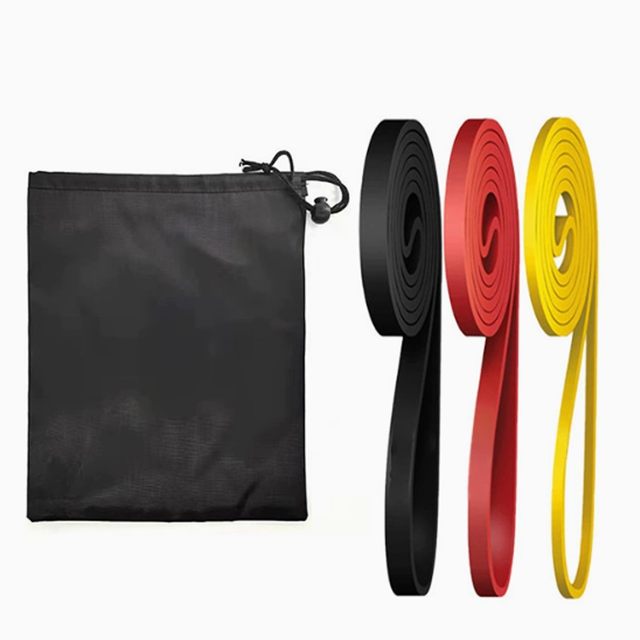3-Pack Strong Resistance Bands Loop Heavy Duty Exercise Sport Fitness Gym Yoga TPE