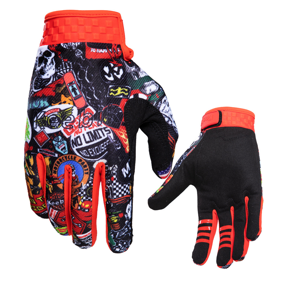 Unisex Full Finger Touch Screen Gloves Breathable Downhill Off Road Mountain Biking…