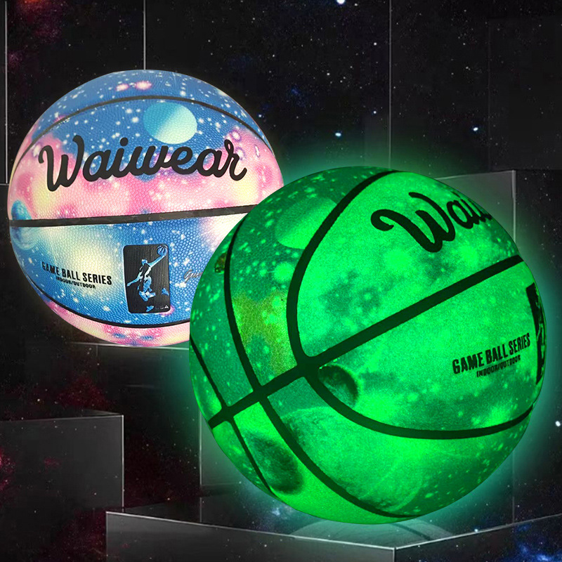 Glow-in-the-dark Fluorescent Size 5 Children's Basketball