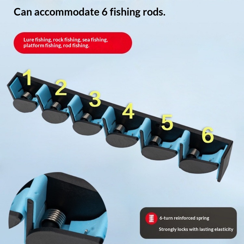 Fishing Rod Display Stand Vertical And Horizontal Brackets