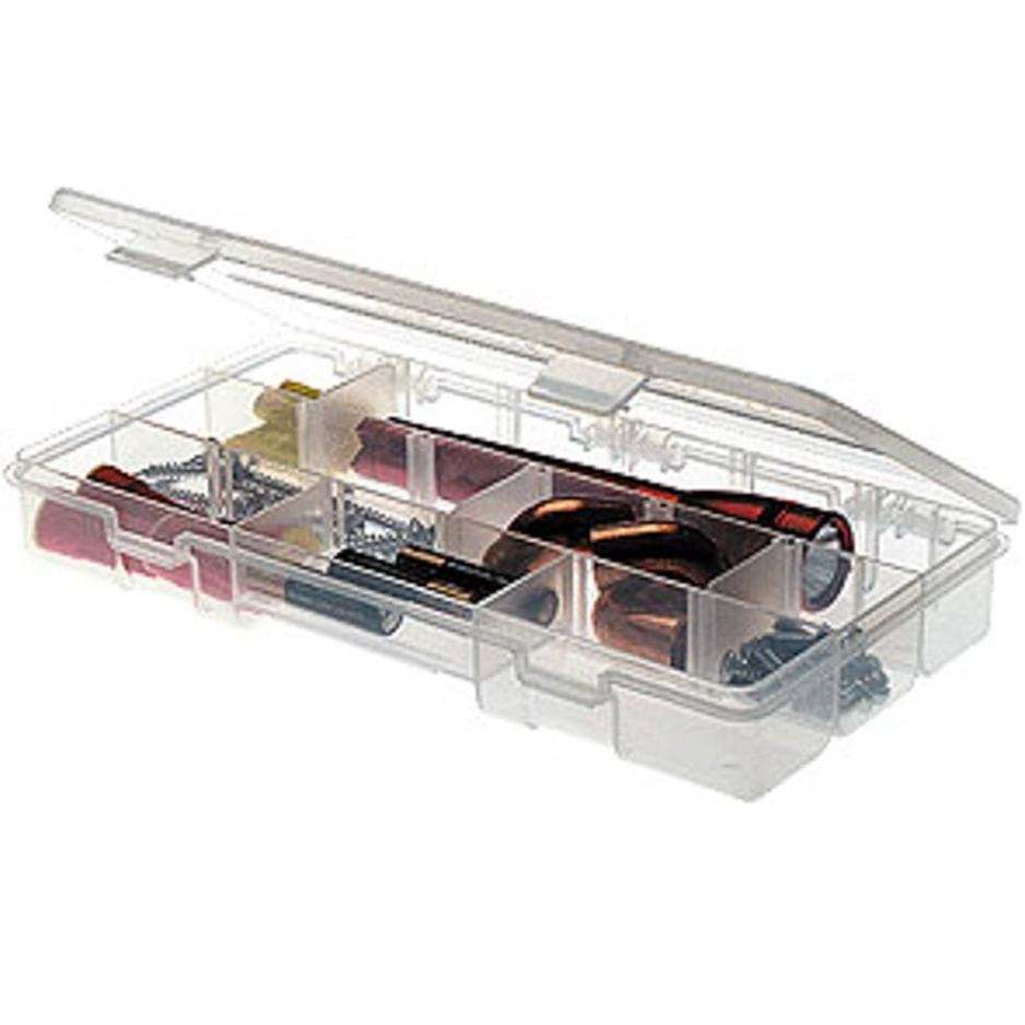 Plano Stowaway Utility Box With Adjustable Dividers Clear Small Parts And Tackle…