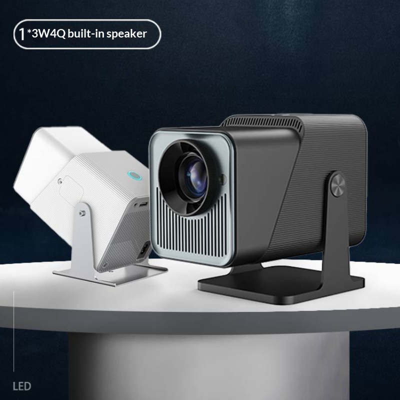 Portable 4K High-Lumen PTZ Mini Projector