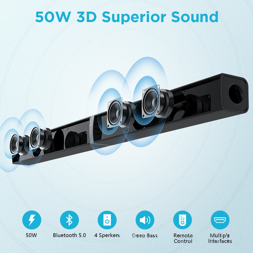 Soundbar Bluetooth Speaker Dolby Atmos