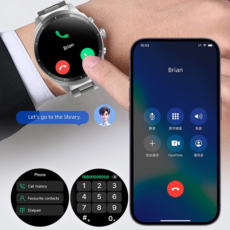 Sleep Monitoring Bluetooth Calling Smartwatch