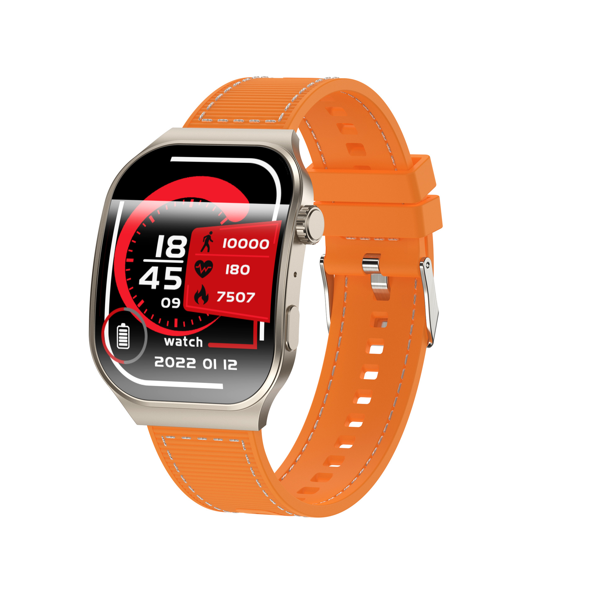 KP-S112 Curved-Screen Smartwatch New Model With Calling Heart Rate Health Monitoring…