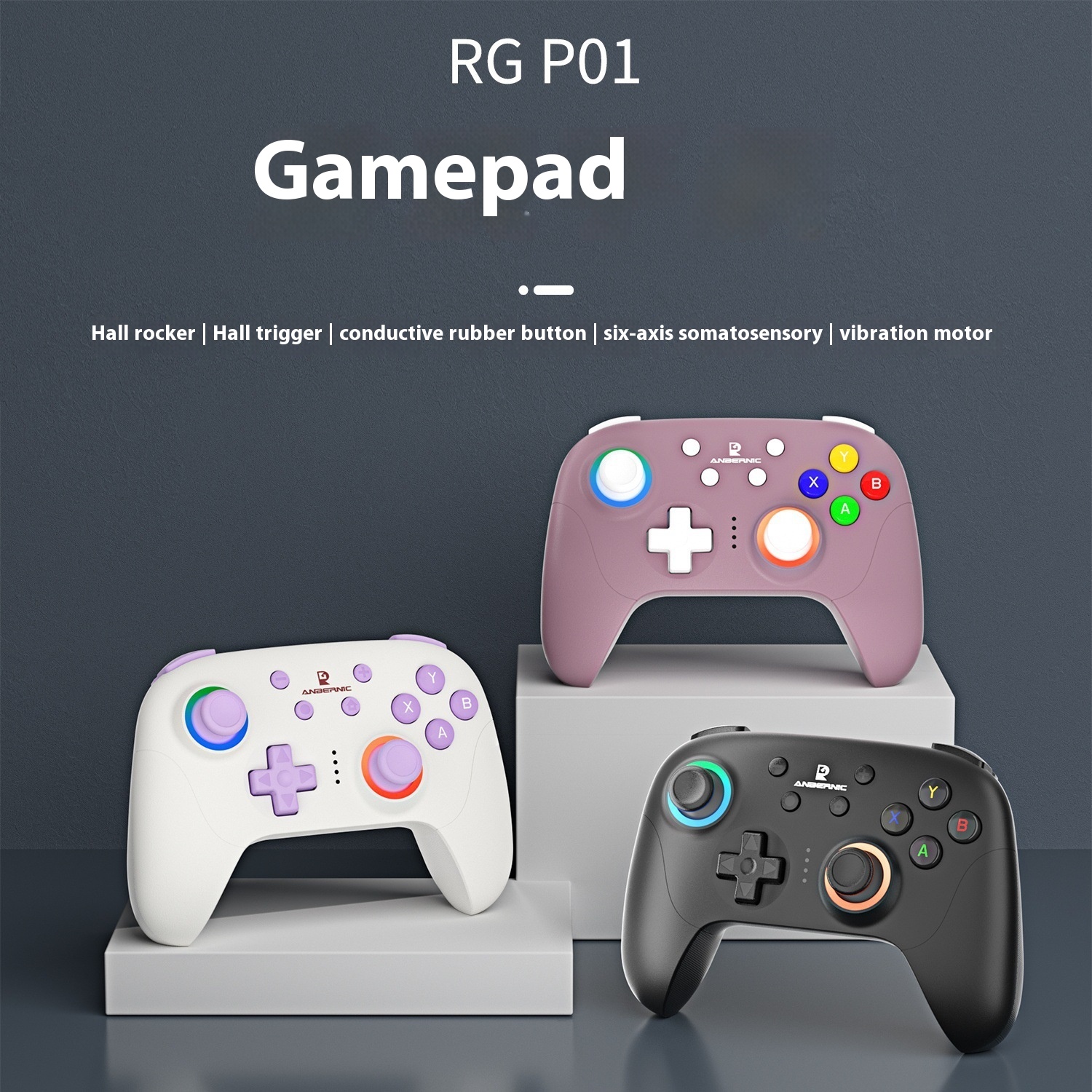 RGP01 Gamepad Support Android IOS Computer Pc Multi-platform Wireless Connection
