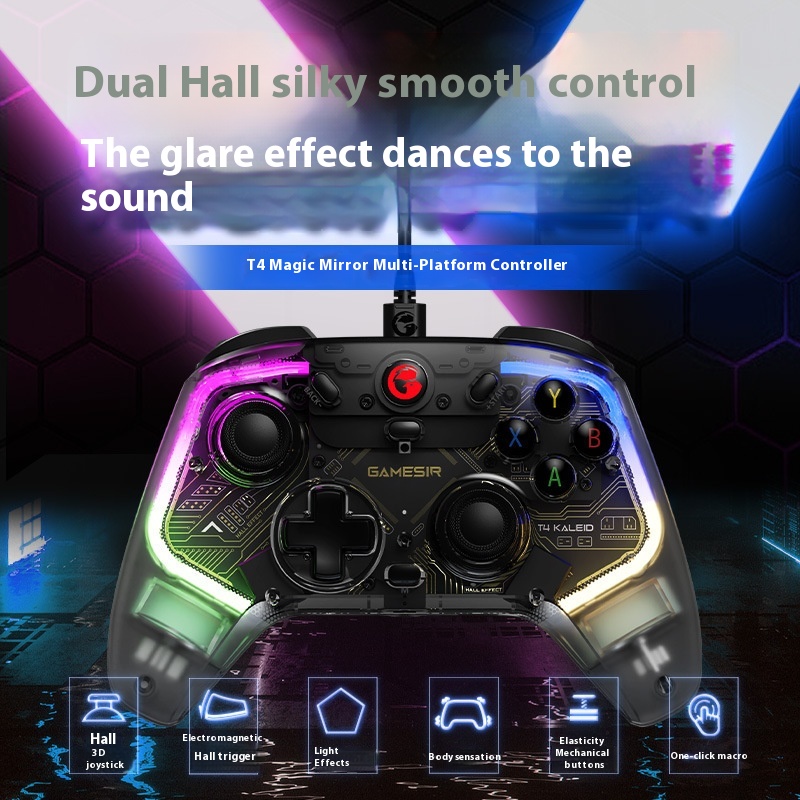 Game Handle Wired Handle Hall Rocker Machine
