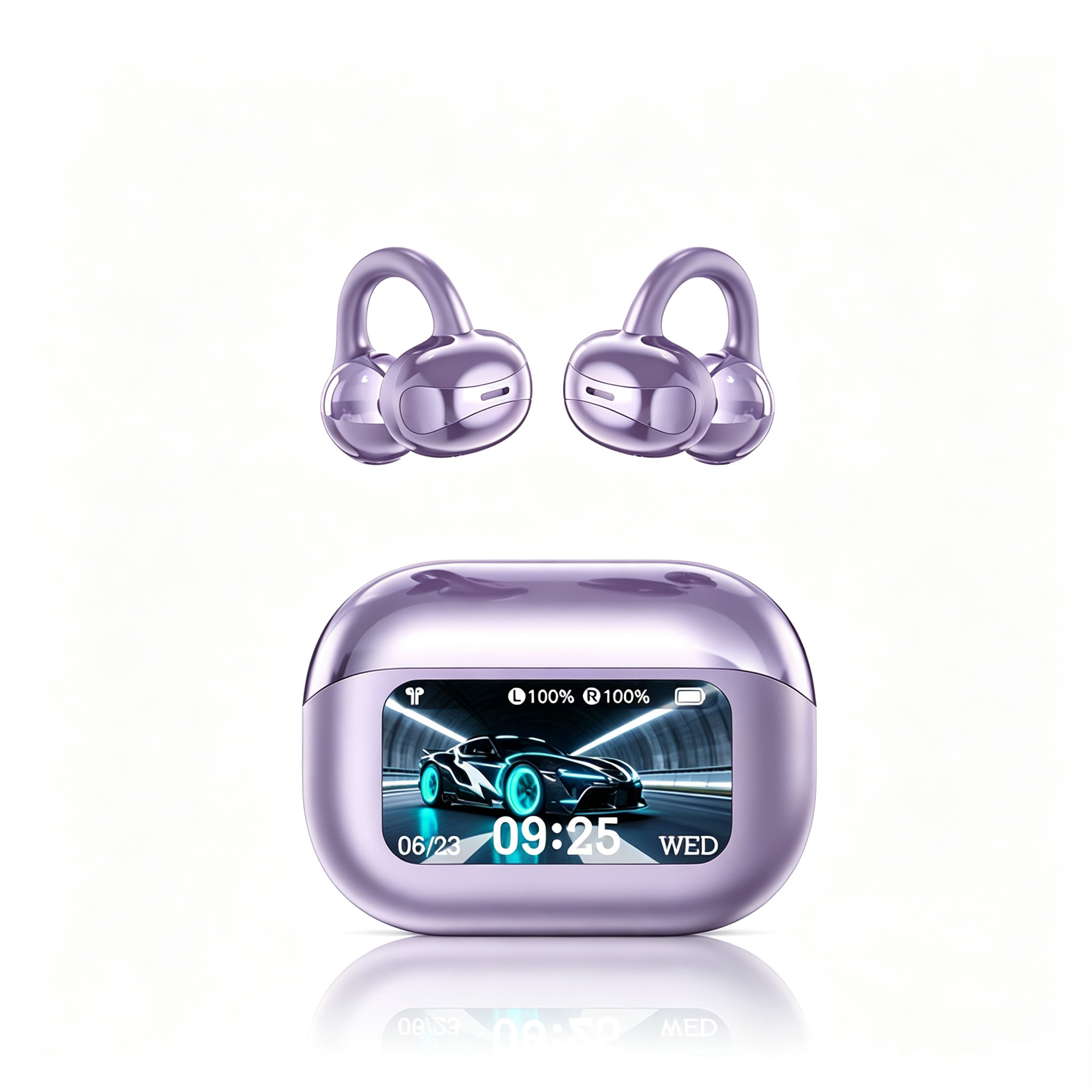 KP-112 Best-selling Wireless Bluetooth Ear-Clip Headphones AI Translation Music Gaming…