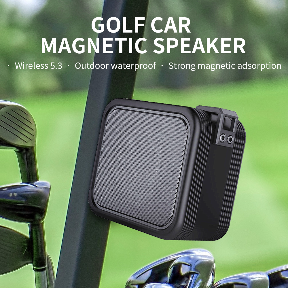 Magnetic Portable Bluetooth Speaker, IPX7 Waterproof Outdoor Wireless Speaker, Golf Cart…