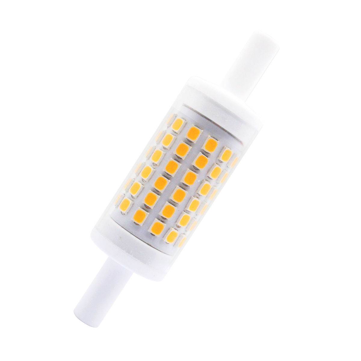 Ceramic LED Lamp 10W R7S Horizontal Plug Lamp Dimming 120220V Floodlight