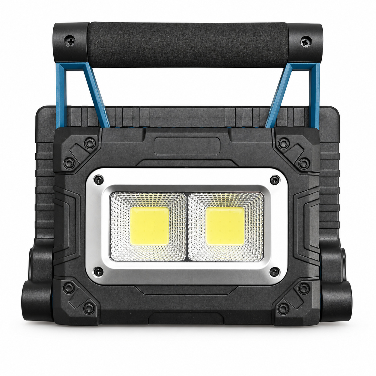 Solar Powered Rechargeable Magnetic Battery Display LED Flood Light W875 2 3600mAh 30W…
