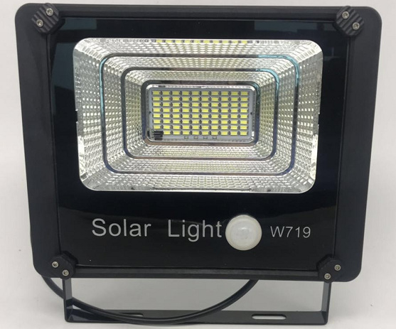 Solar Powered Motion Sensor LED Work Light 80W 5000mAh For W719 Remote Control Street…