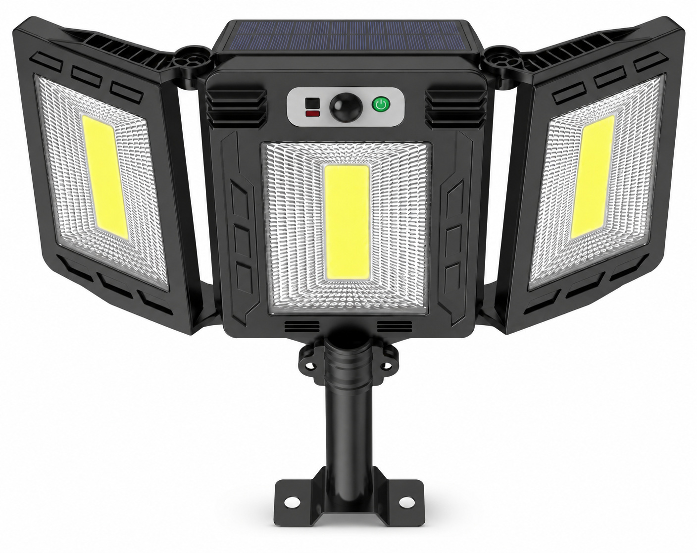 Solar Powered Rechargeable Motion Sensor COB LED Work Light 3000mAh For Auto W786 1 2