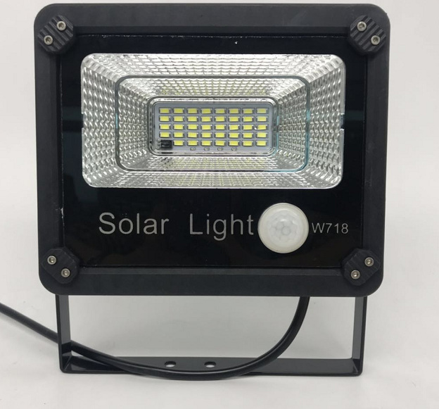 Solar Powered Motion Sensor LED Work Light 50W 5000mAh For W718 Street Remote Control…