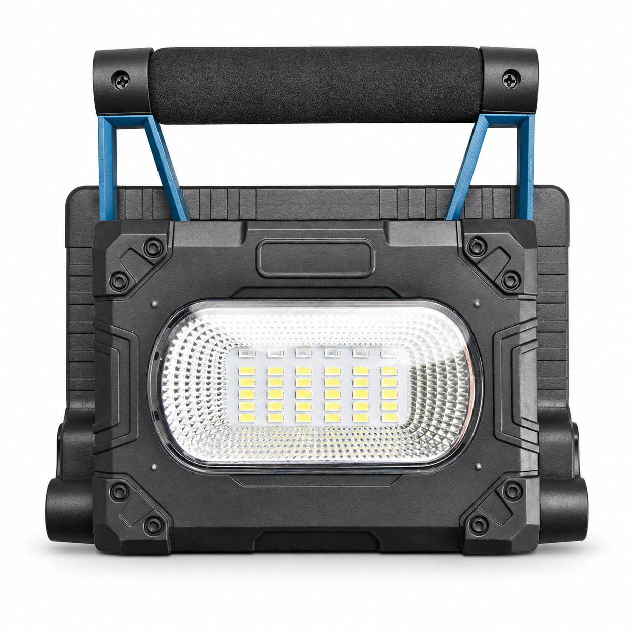 Solar Powered Rechargeable Magnetic Battery Display LED Flood Light W875 1 30W Portable…