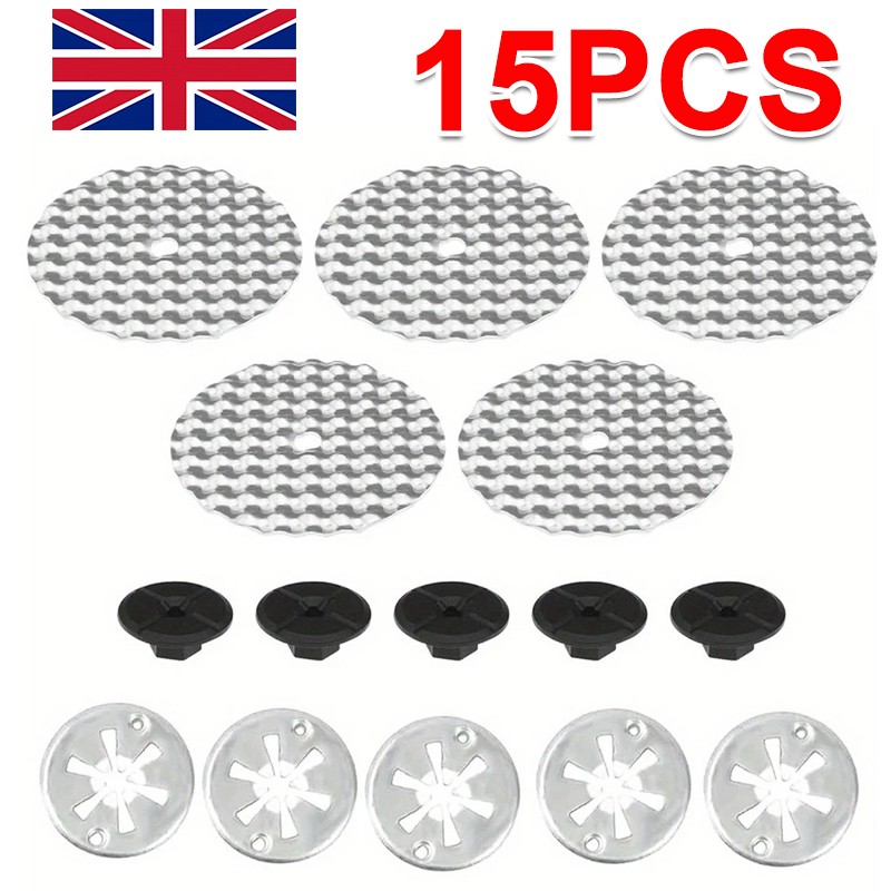 Complete 15PCS Heat Shield Repair Kit N90796501 For Automotive Exhaust Care