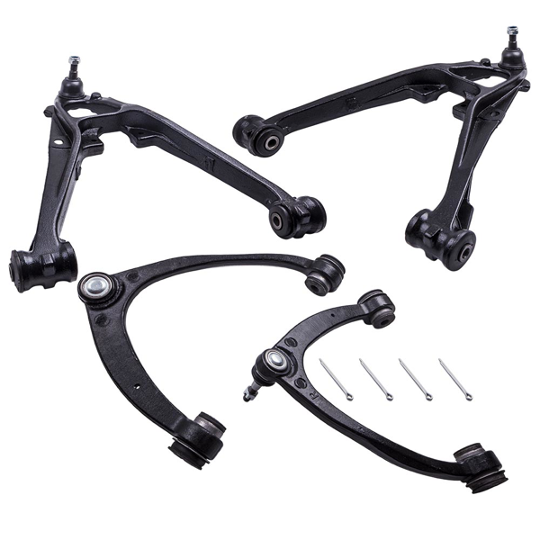Front Upper & Lower Control Arm Fit For Chevy Silverado GMC Sierra 1500 Yukon