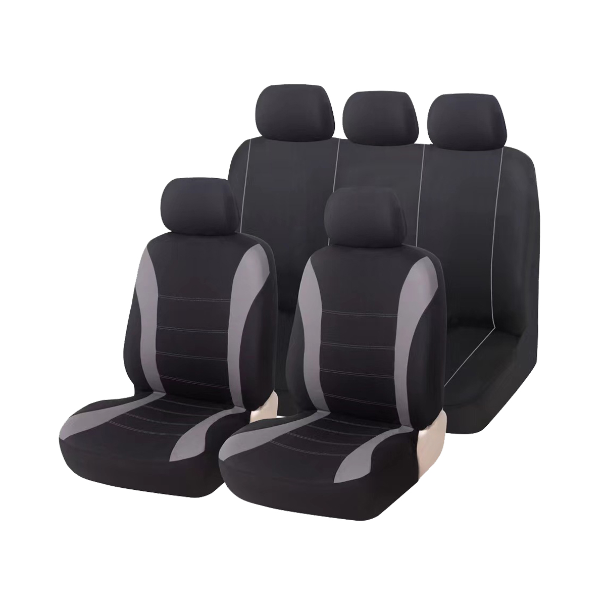 5-Seat Car Seat Cover, Classic And Timeless Design, Thin 2mm Thickness, Suitable For All…
