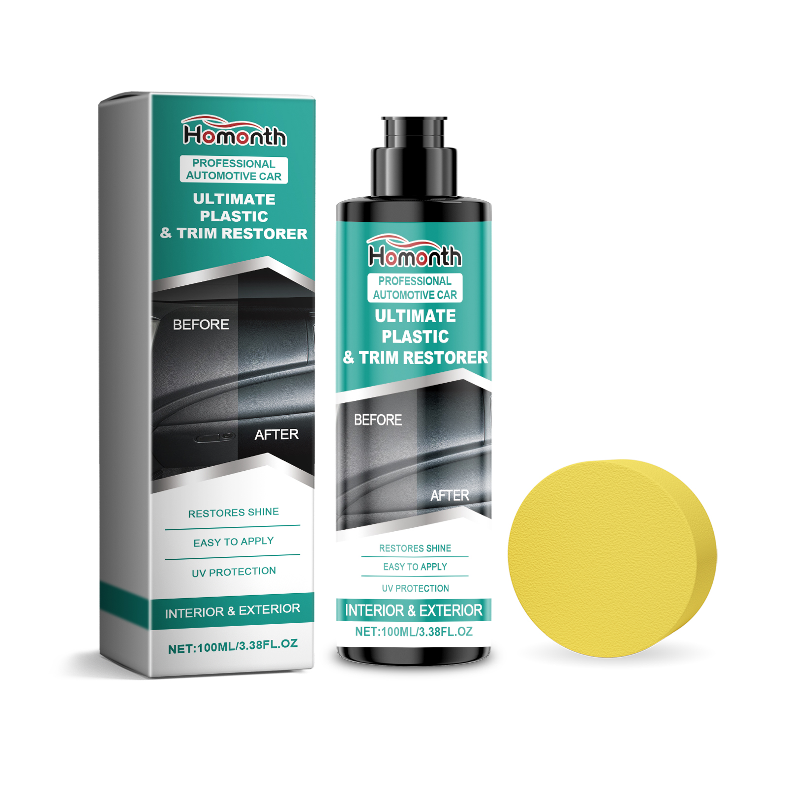 Plastic Restoration Cream, Paint Care Polish Wax Decontamination