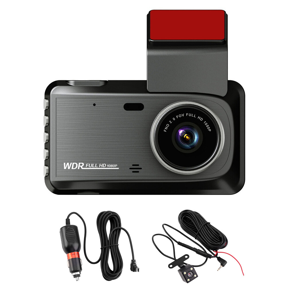 1080P Car Dash Camera Dual Front Rear Video DVR Recorder Night Vision G Sensor