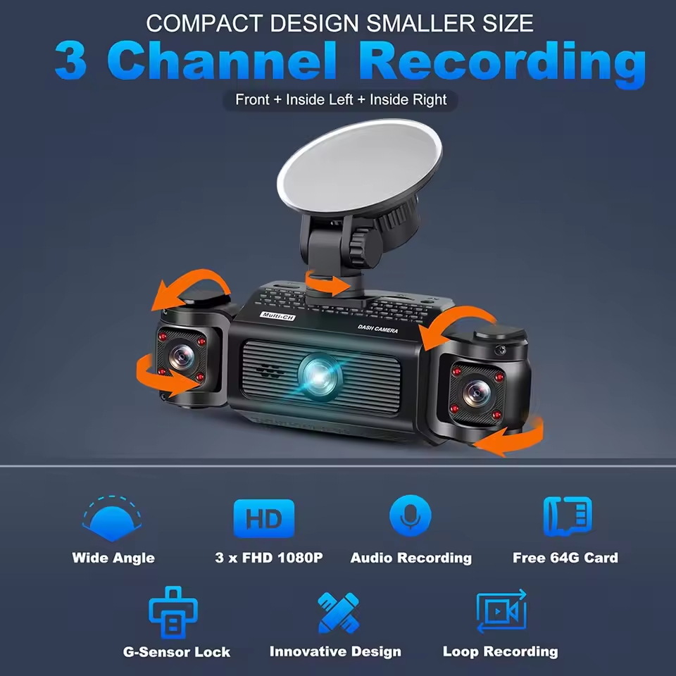 1080P Car DVR HD Night Vision Camera
