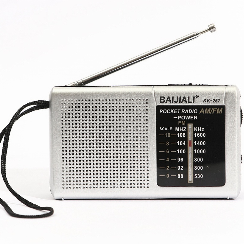 Dual-band Vintage Design Portable Mini Radio
