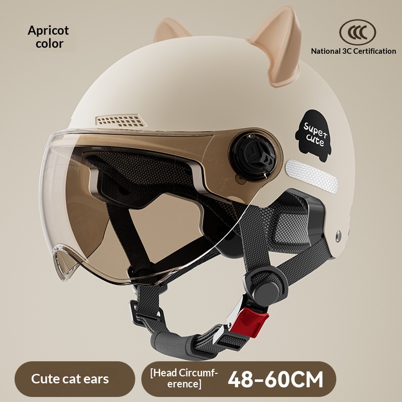 Four-Season Unisex Electric Scooter Safety Helmet