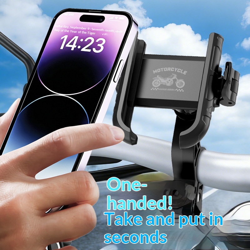 Bicycle Motorcycle And Phone Holder