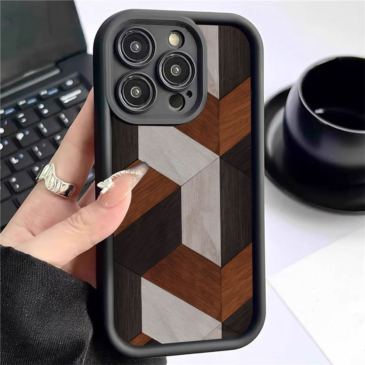 Maillard-toned Gradient Black Phone Case