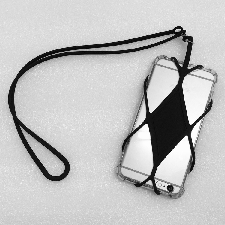 Applicable Mobile Phone Universal Cover With Lanyard Silicone Case