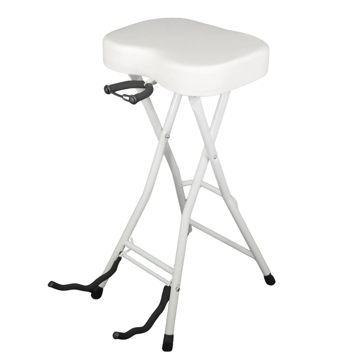 5Core Guitar Stool 3.15" Padded Chair Foldable Heavy Duty Music Seat Built in Foot Rest…