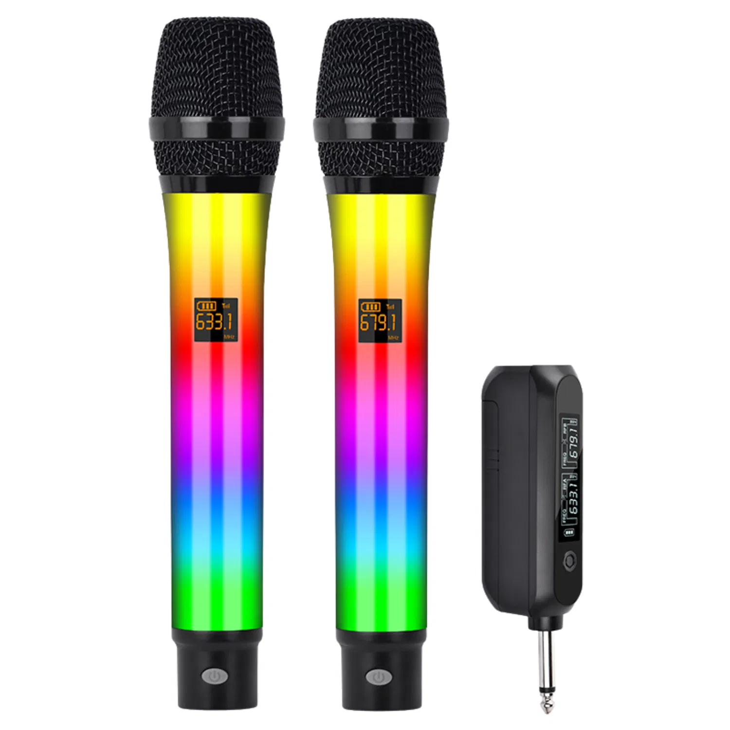 5 Core Wireless Microphone System Pair Professional Mic for Stage Studio