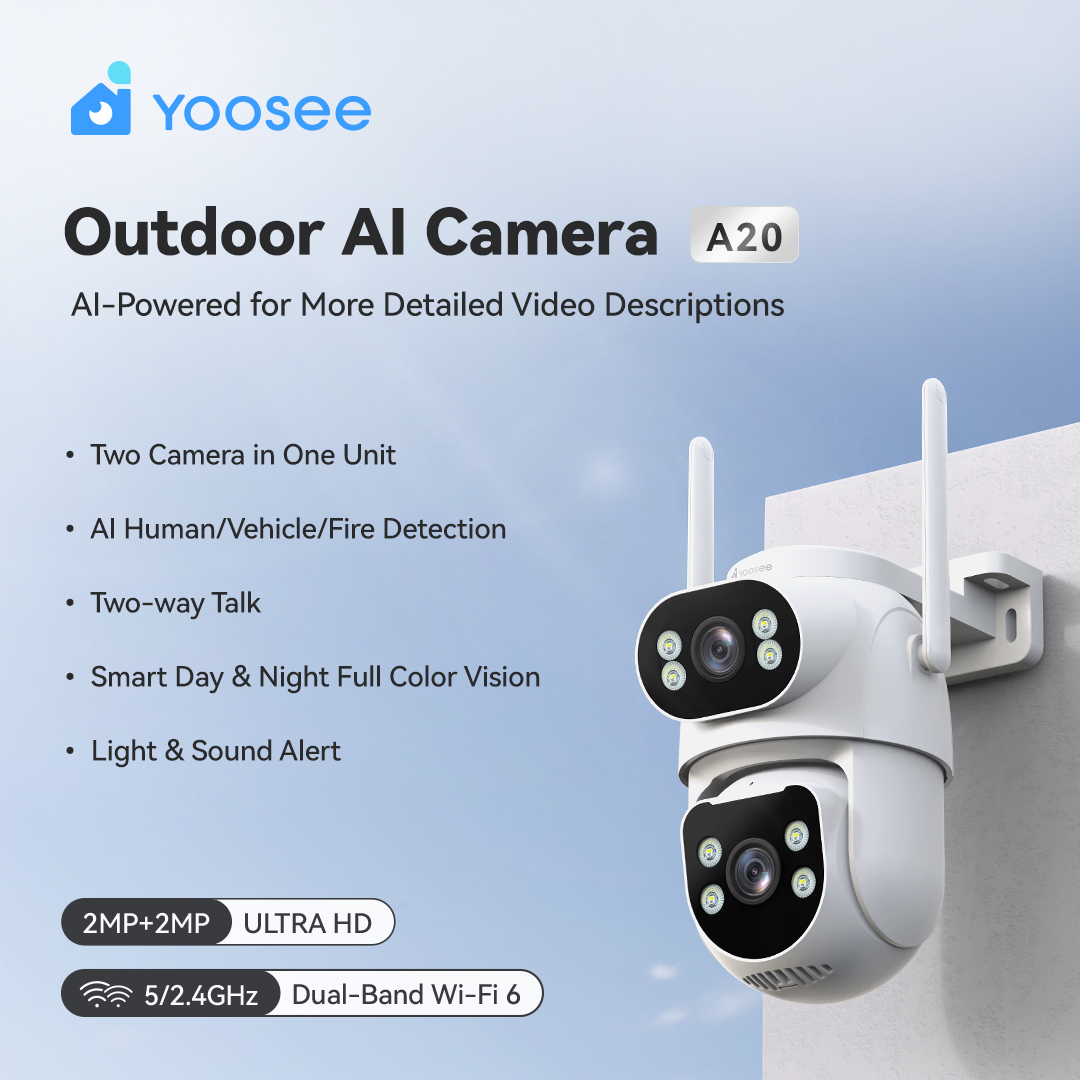 Yoosee AI Outdoor Camera