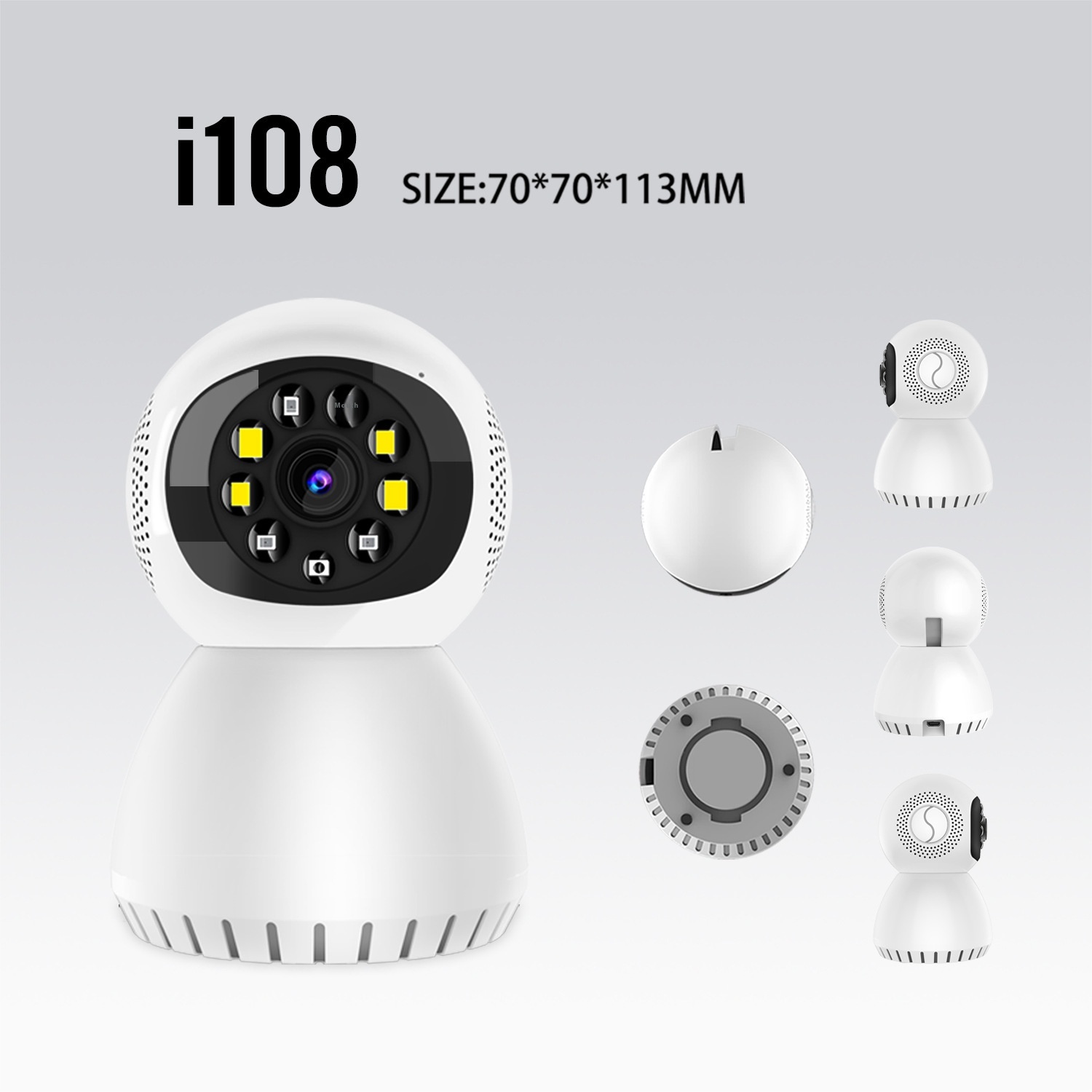 Dual-frequency Wireless Monitor Camera 1080p HD Network Wifi Home Camera