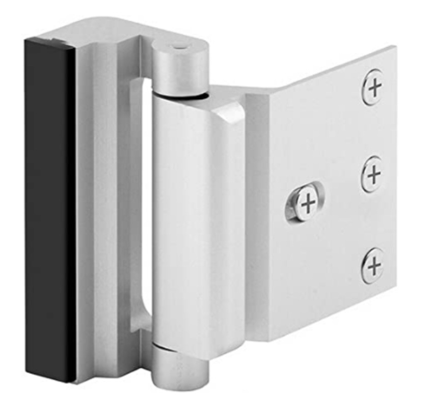 Child Safety Door Reinforced Lock With 3 Inches Stop Aluminum Alloy Hinge Upgrade Night…