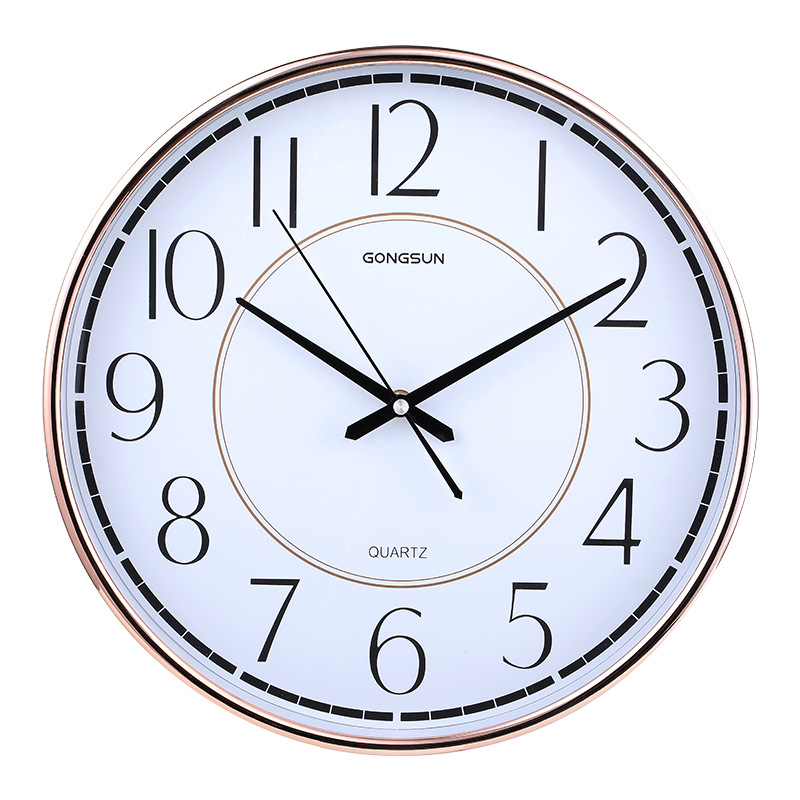 Wall Clock Office Simple Nordic Atmosphere Home Fashion Creative Bedroom Round Clock