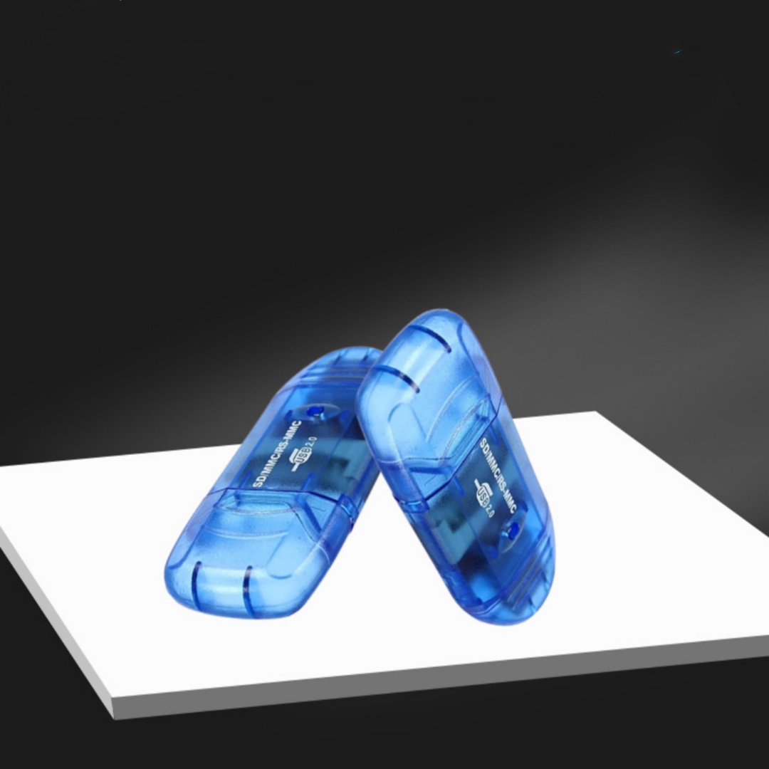 Creative LED Transparent USB Card Reader