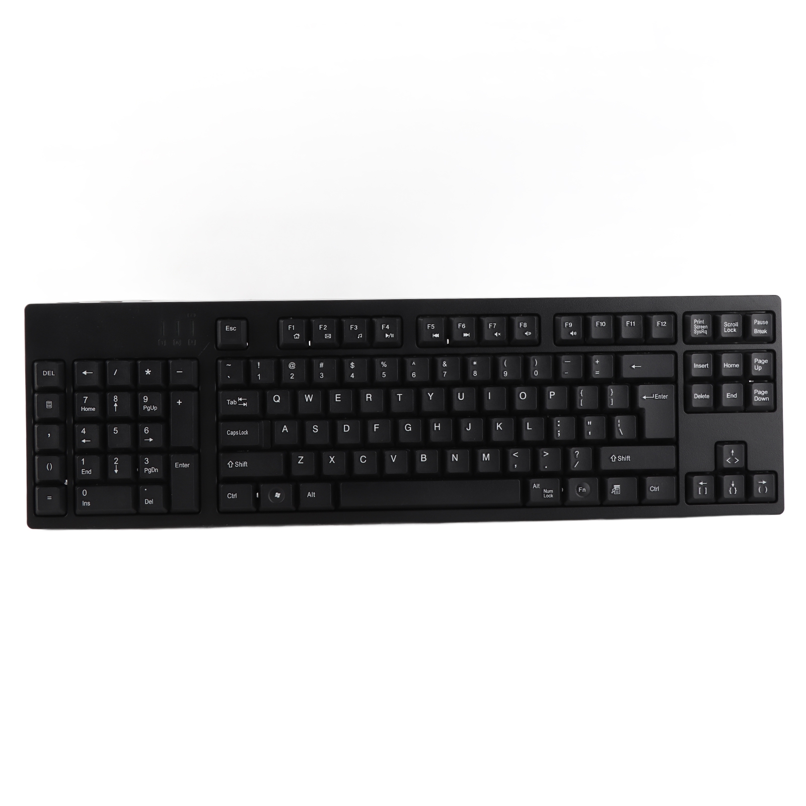 Left Handed Keyboard Ergonomic Full Size Dual USB Interface 109 Keys Keyboard For…