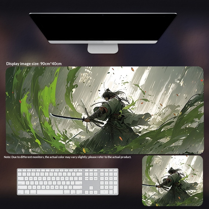 Traditional Chinese-style Wuxia Mouse Pad Extra-large Anime-themed Keyboard Mat For PC…