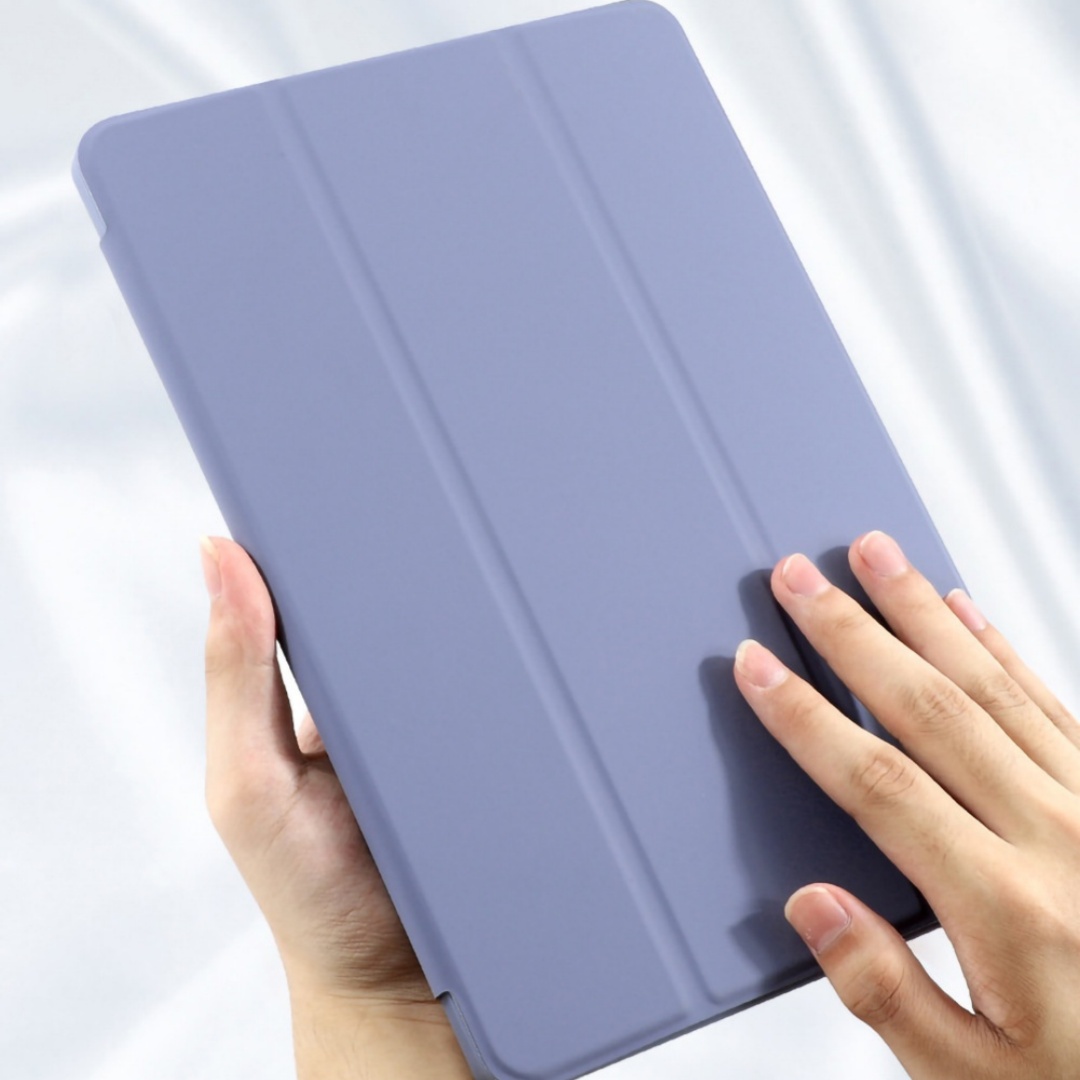 Minimalist Solid Color S8S9 Tablet Case With Pen Slot
