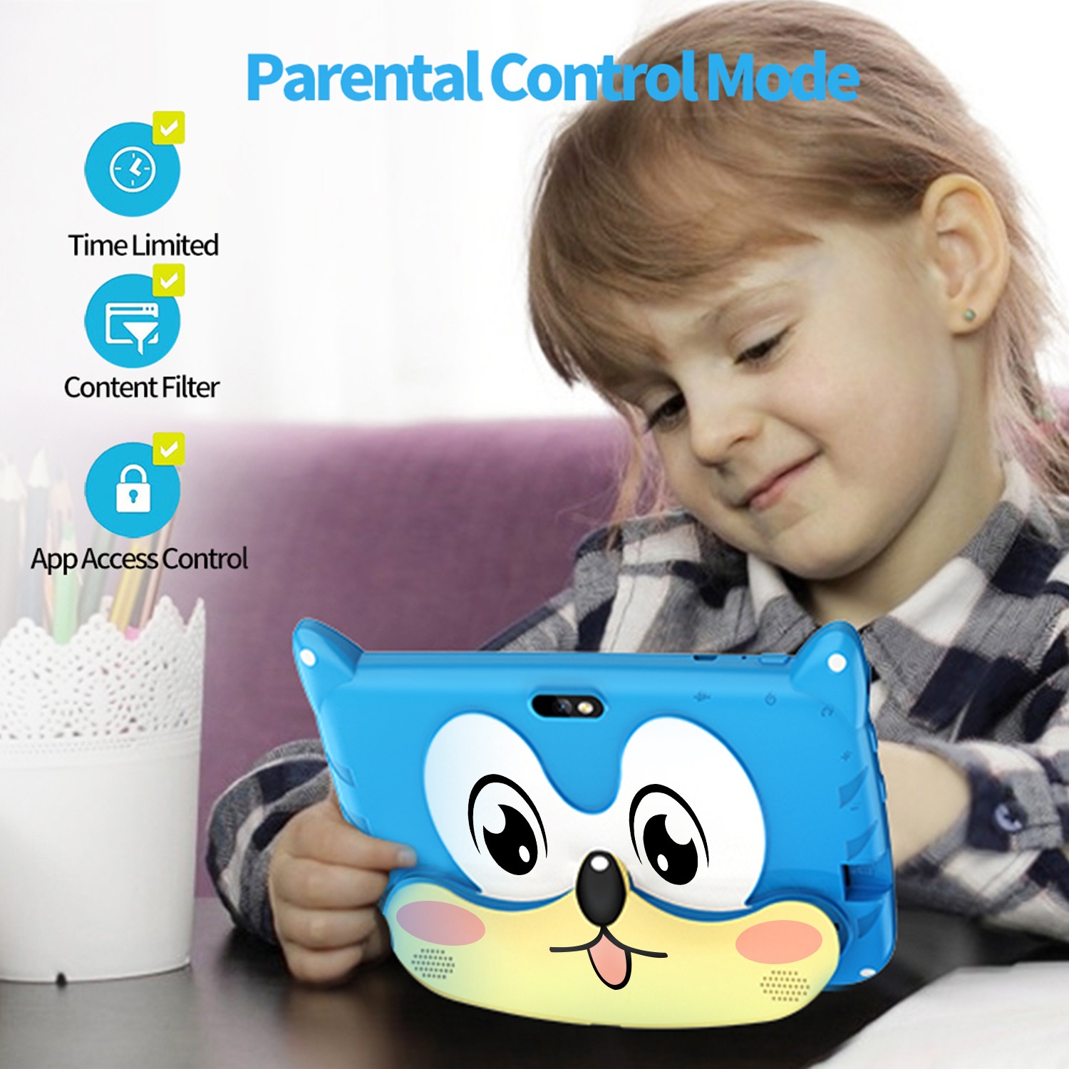 Portable Minimalist Children's Tablet Computer