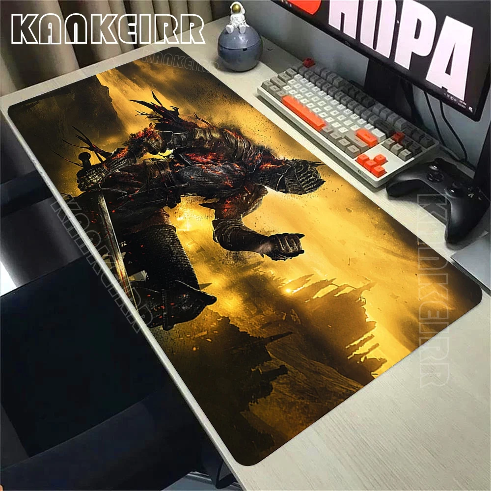 Dark Souls XXL MousePad Keyboard pad Anti-slip Laptop Office Mouse Mat PC Cabinet Pads…
