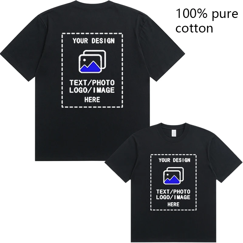 Custom-Made Men's T-Shirts Are Suitable for Team Gatherings, Gyms, and Sports Cotton…