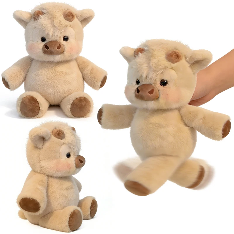30/40cm Cute West Highland Calf Plush Toys Creative Run Fast Cartoon Soft Stuffed Animal…