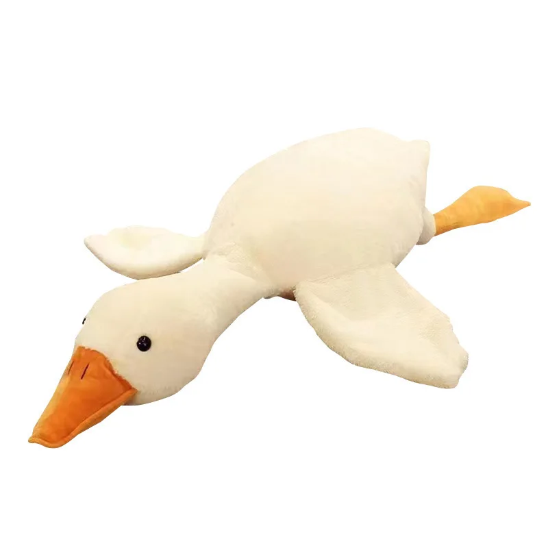Goose Plush Stuffed Animal Cute Duck Plush Toy, Goose Plush Soft Swan Hugging Pillow Room…