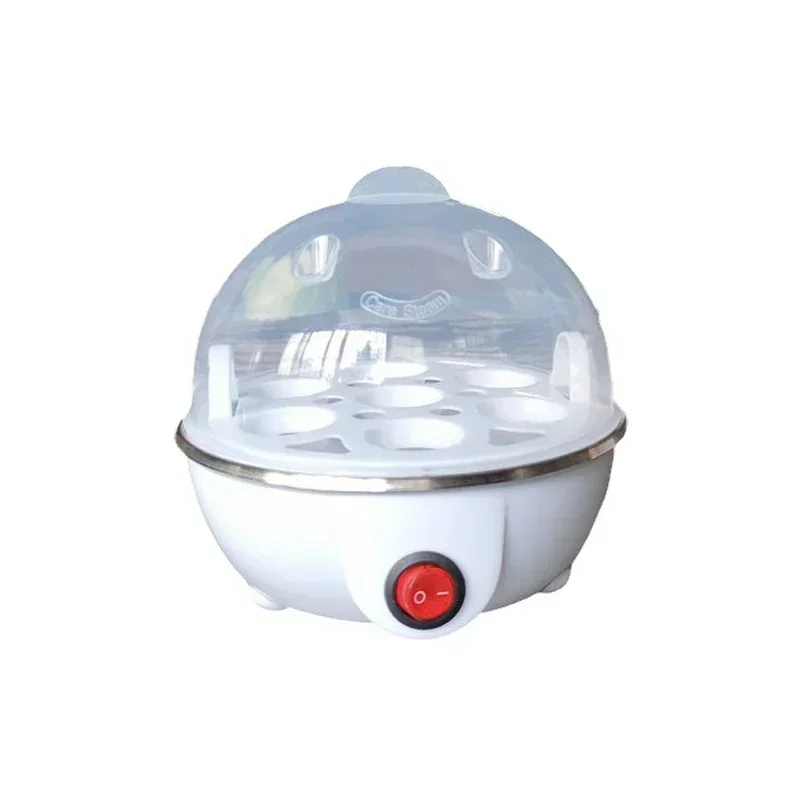 Electric Egg Cooker Single Egg Boiler Mini Steamer Kitchen Steamed Rapid Breakfast…