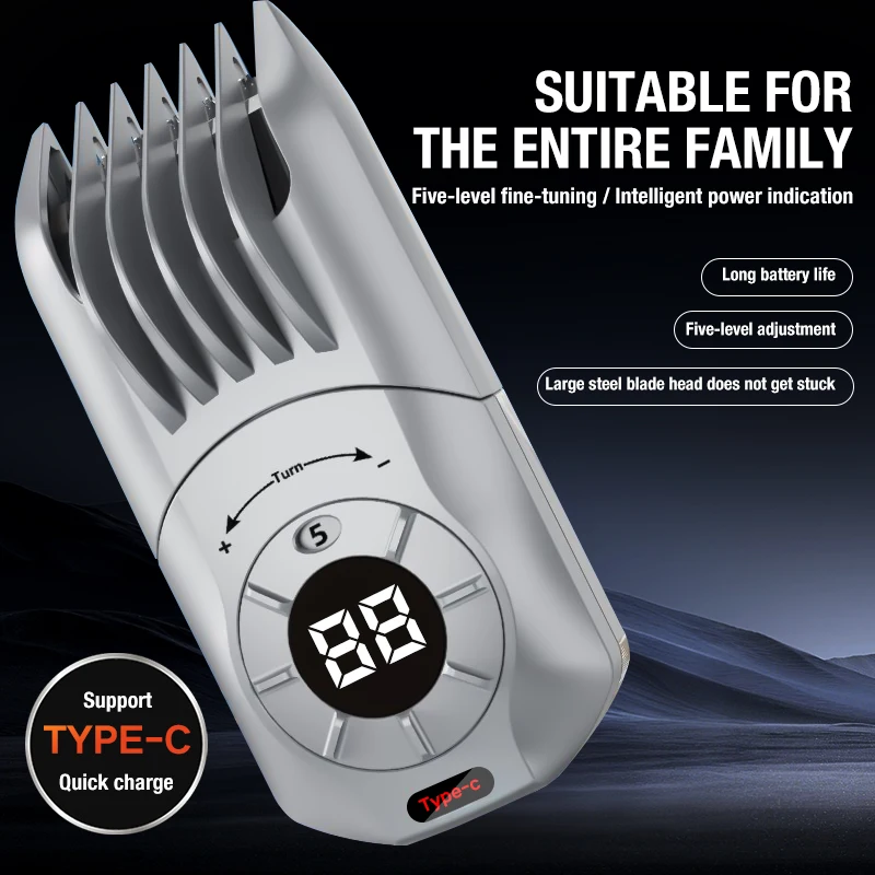 Hair Clipper, Electric Push Clipper, Household, Children's, Adult Style, Electric Push…